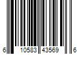 Barcode Image for UPC code 610583435696