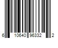 Barcode Image for UPC code 610640963322