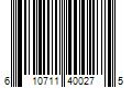 Barcode Image for UPC code 610711400275