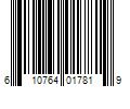 Barcode Image for UPC code 610764017819