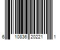 Barcode Image for UPC code 610836202211