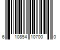 Barcode Image for UPC code 610854107000