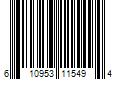 Barcode Image for UPC code 610953115494