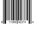 Barcode Image for UPC code 611069923744