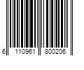 Barcode Image for UPC code 6110961800206