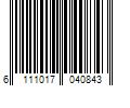 Barcode Image for UPC code 6111017040843