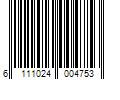 Barcode Image for UPC code 6111024004753