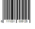 Barcode Image for UPC code 6111031005125