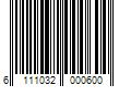 Barcode Image for UPC code 6111032000600