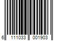 Barcode Image for UPC code 6111033001903