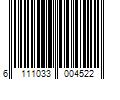 Barcode Image for UPC code 6111033004522