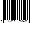 Barcode Image for UPC code 6111035000430