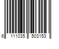 Barcode Image for UPC code 6111035503153