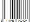 Barcode Image for UPC code 6111038002509