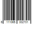 Barcode Image for UPC code 6111065002701