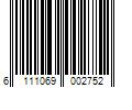 Barcode Image for UPC code 6111069002752