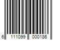 Barcode Image for UPC code 6111099000186