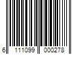 Barcode Image for UPC code 6111099000278