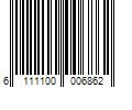 Barcode Image for UPC code 6111100006862