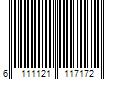 Barcode Image for UPC code 6111121117172