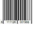 Barcode Image for UPC code 6111126001988