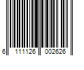 Barcode Image for UPC code 6111126002626