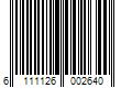 Barcode Image for UPC code 6111126002640