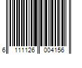 Barcode Image for UPC code 6111126004156