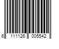 Barcode Image for UPC code 6111126005542