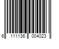 Barcode Image for UPC code 6111136004023