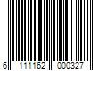 Barcode Image for UPC code 6111162000327