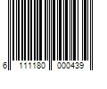 Barcode Image for UPC code 6111180000439