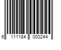 Barcode Image for UPC code 6111184000244