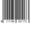 Barcode Image for UPC code 6111184001173