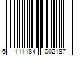 Barcode Image for UPC code 6111184002187