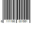 Barcode Image for UPC code 6111195001551