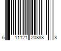 Barcode Image for UPC code 611121208888