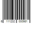 Barcode Image for UPC code 6111232000981