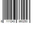 Barcode Image for UPC code 6111243860253