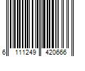 Barcode Image for UPC code 6111249420666