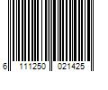 Barcode Image for UPC code 6111250021425