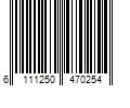 Barcode Image for UPC code 6111250470254