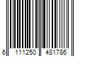 Barcode Image for UPC code 6111250481786