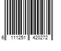 Barcode Image for UPC code 6111251420272