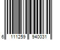 Barcode Image for UPC code 6111259940031