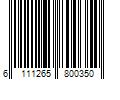 Barcode Image for UPC code 6111265800350