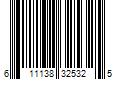 Barcode Image for UPC code 611138325325