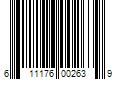 Barcode Image for UPC code 611176002639