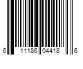 Barcode Image for UPC code 611186044186