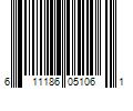 Barcode Image for UPC code 611186051061